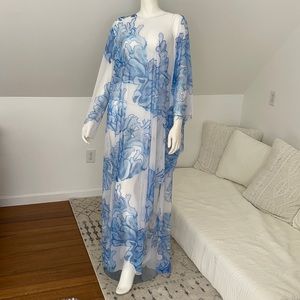 Ala von Auersperg Poncho in Capri One Size